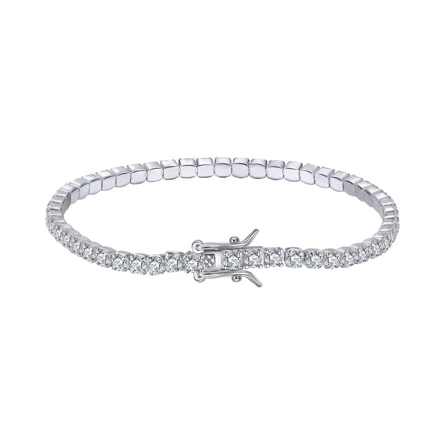 Tennis Bracelet 3mm Silver