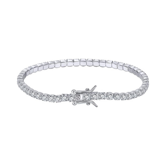 Tennis Bracelet 3mm Silver