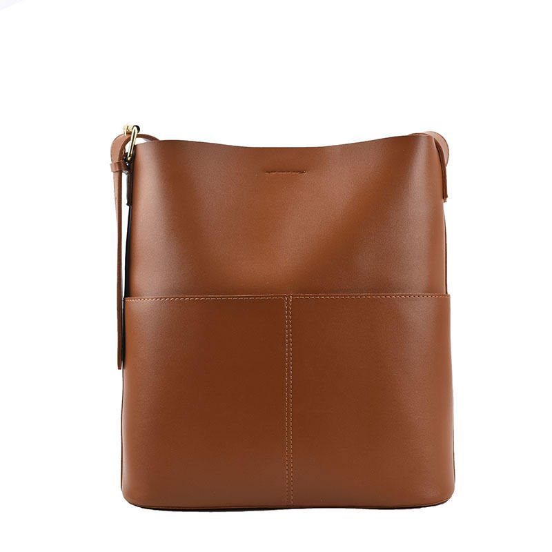 Leather Bucket Bag