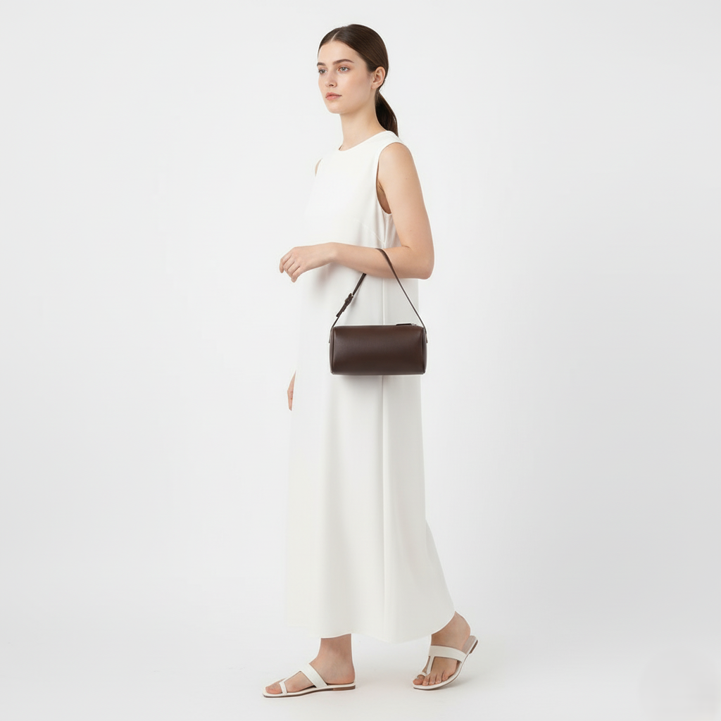 Full Grained Calfskin Mini Handbag