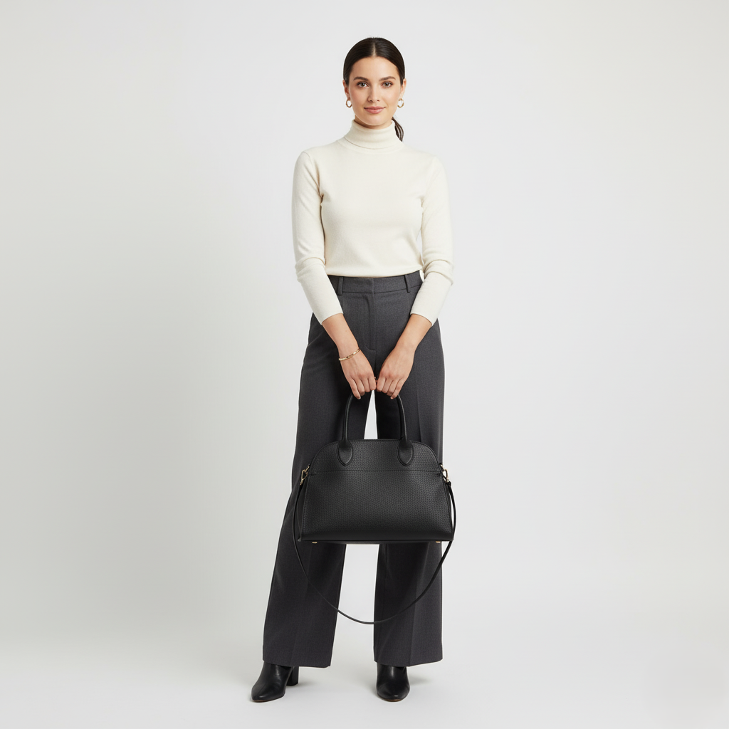 Margot Soft Leather Tote Handbag