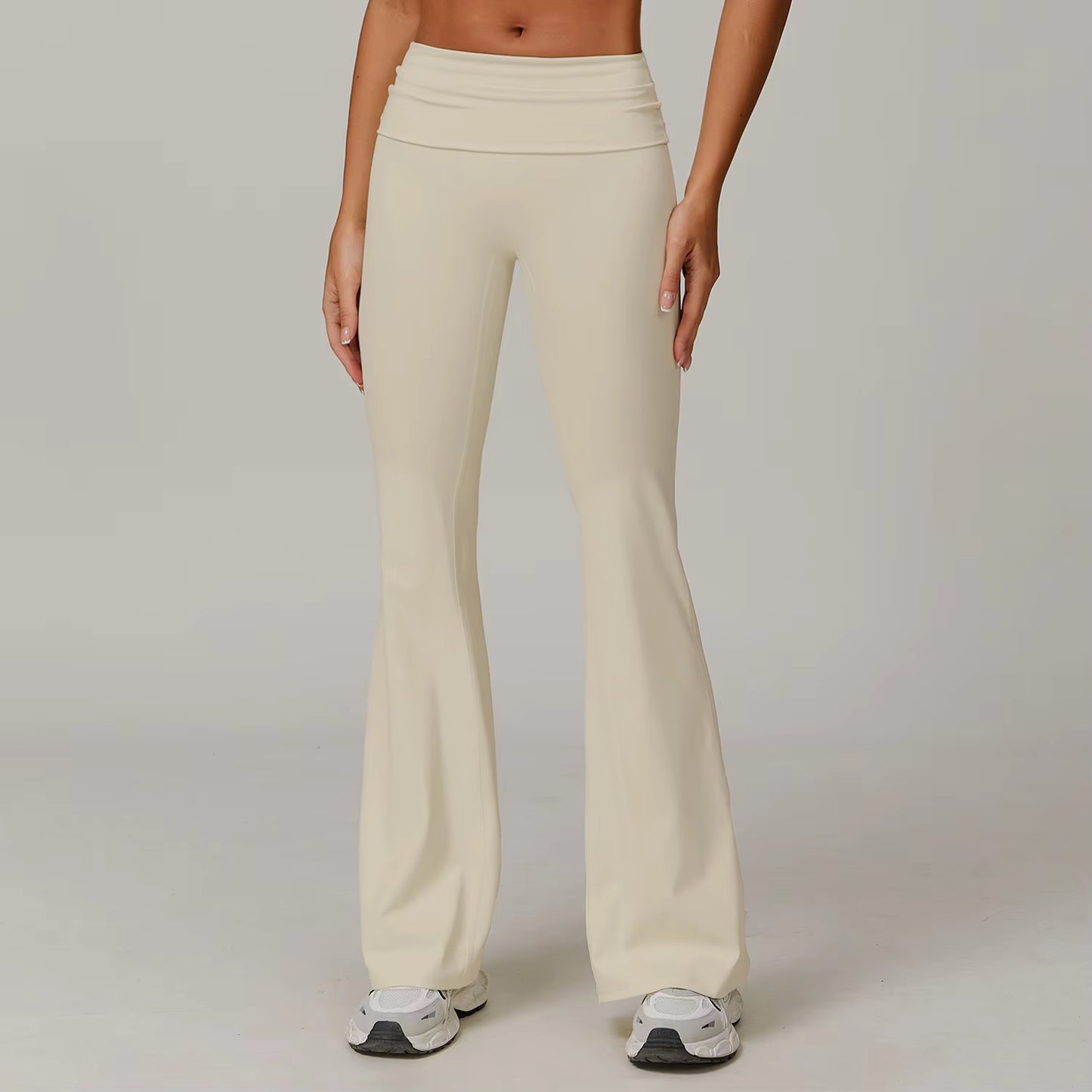 Recycled High-Waist Flared Yoga Pants