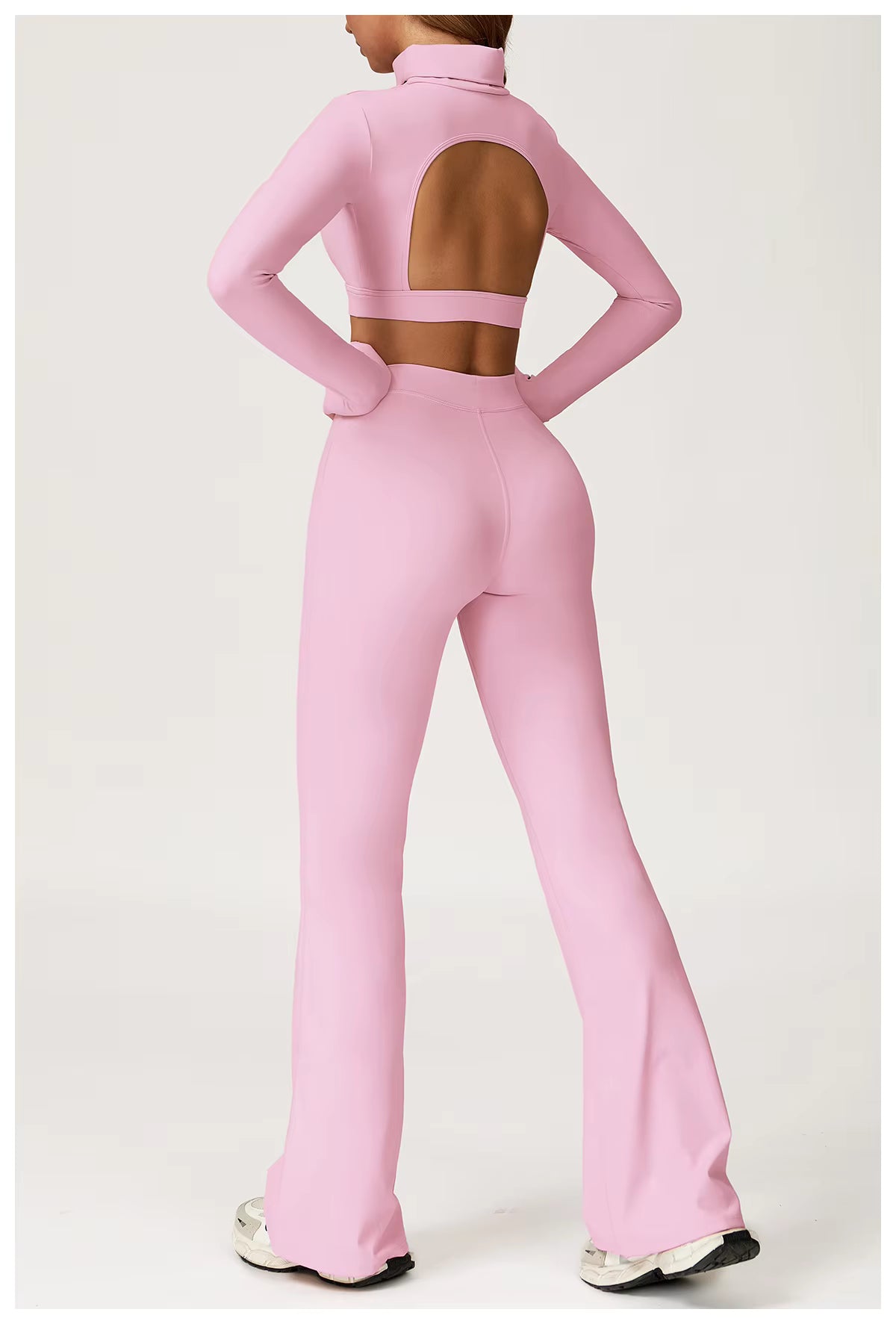 High-Waist Wide-Leg Yoga Pants