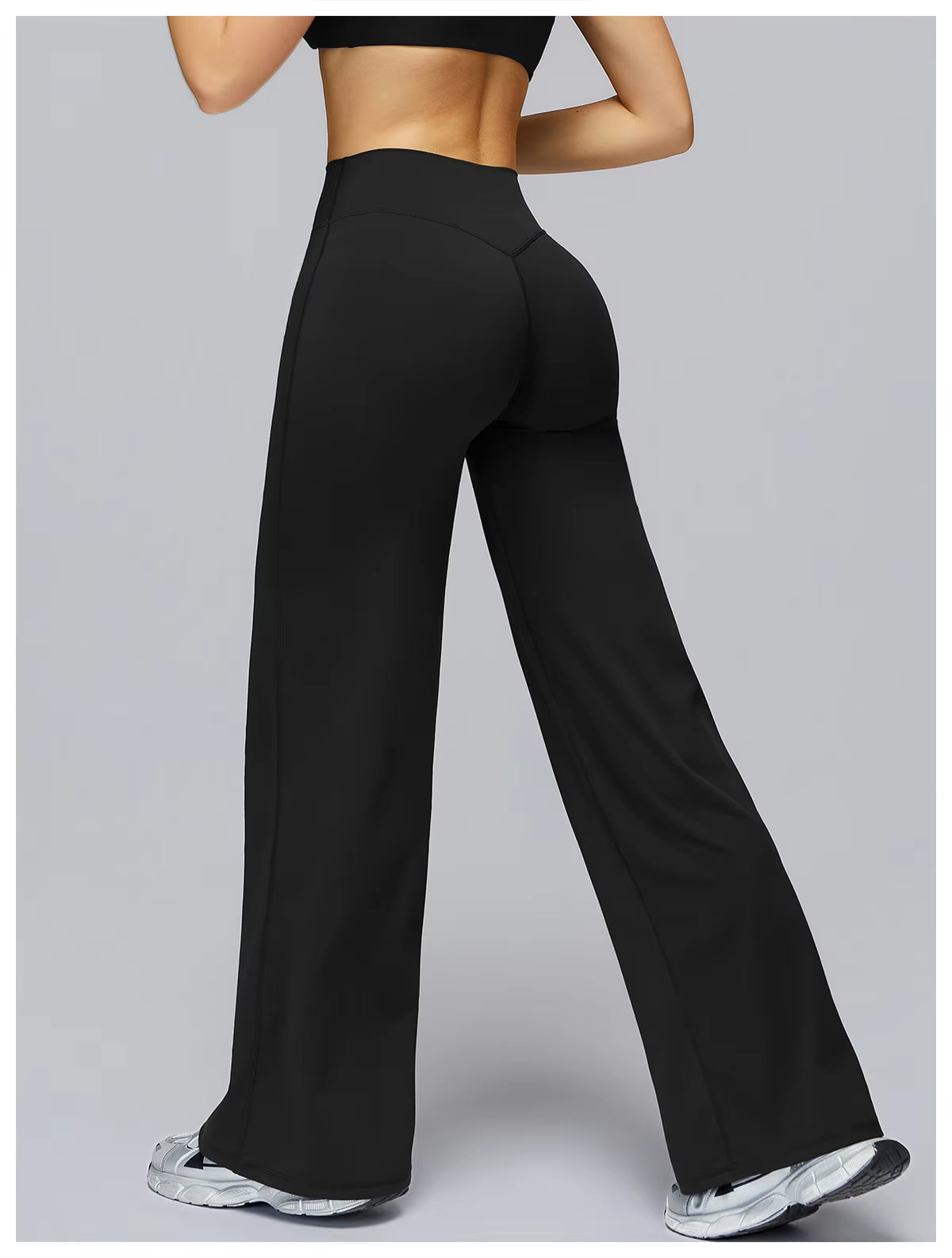 High-Waist Wide-Leg Yoga Pants