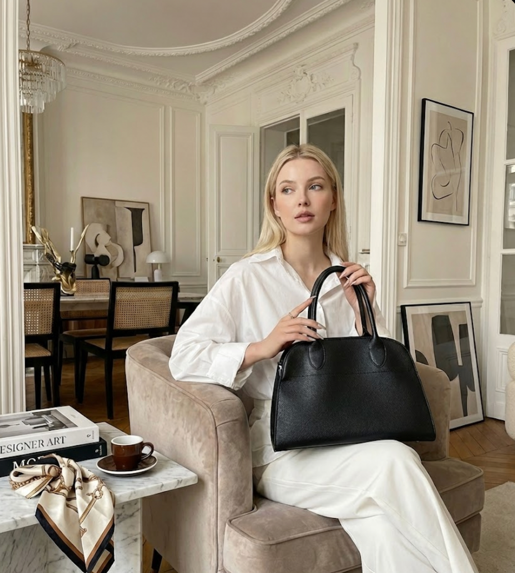 Margot Soft Leather Tote Handbag