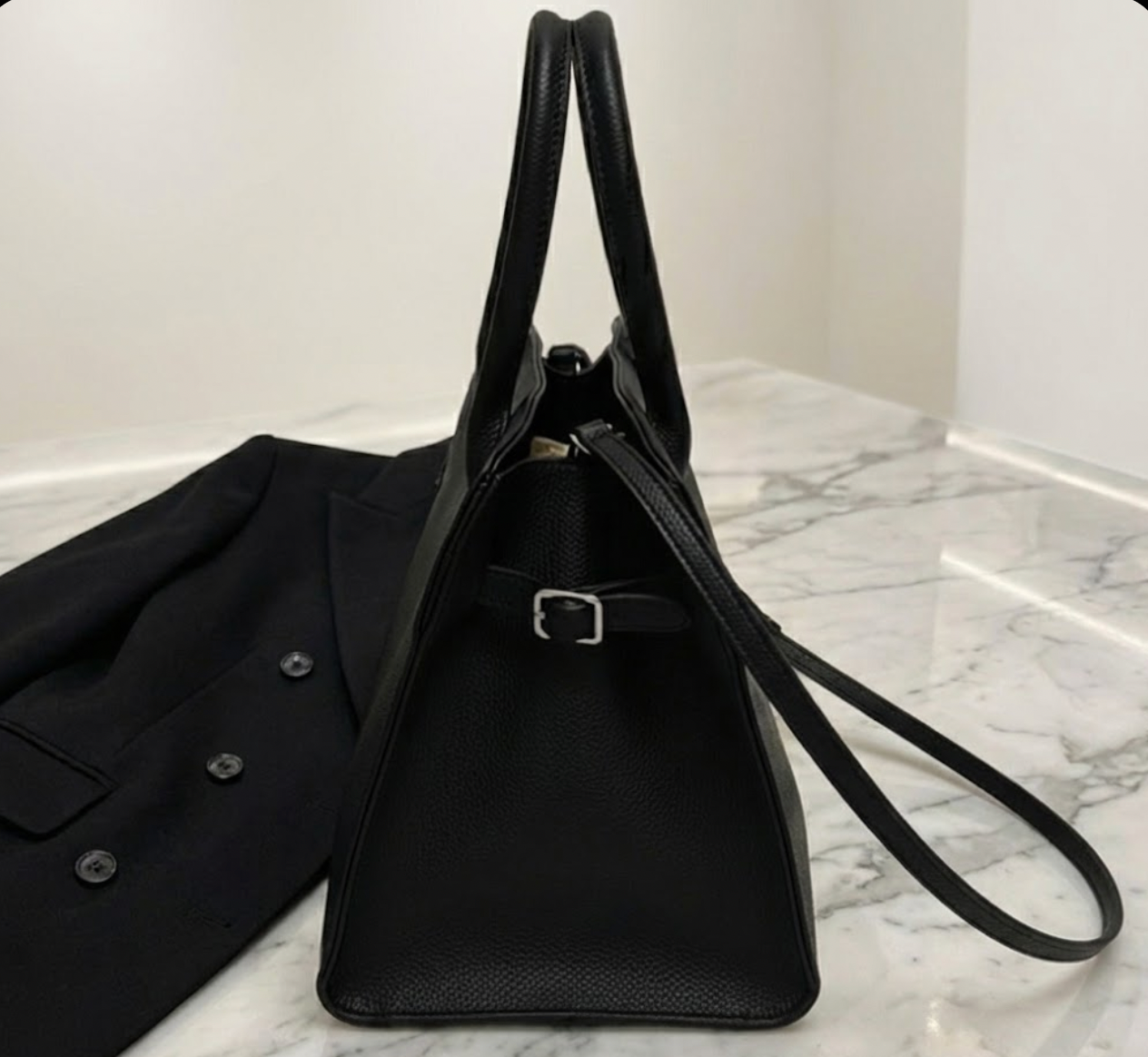 Margot Soft Leather Tote Handbag