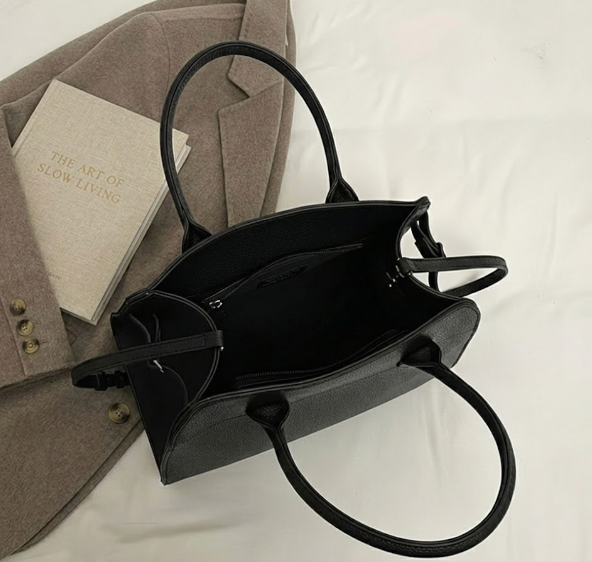 Margot Soft Leather Tote Handbag