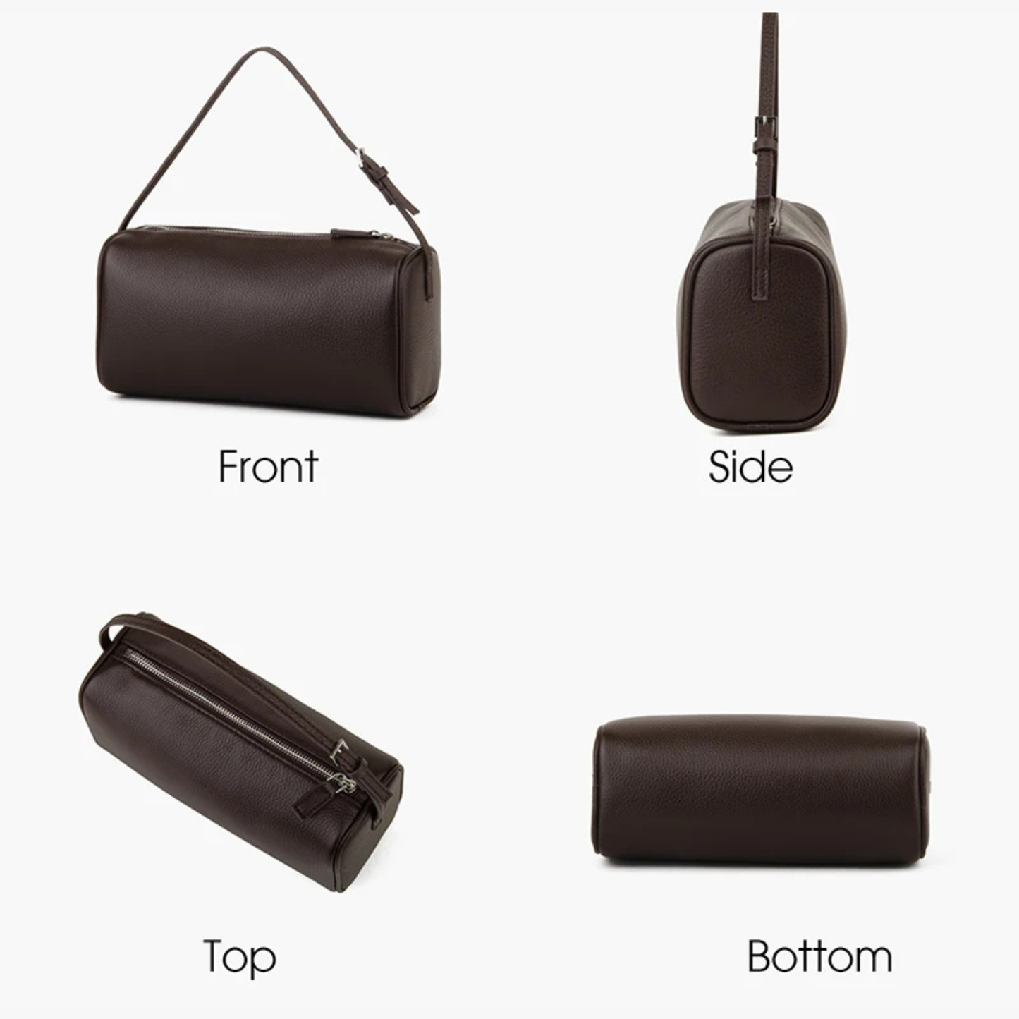 Full Grained Calfskin Mini Handbag